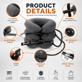 GIROLIN Inflatable Cervical Traction Collar — Neck Pain Relief